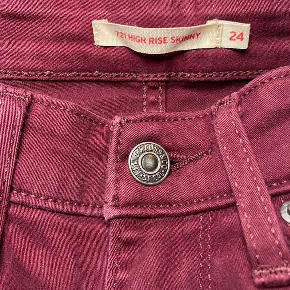 Levi’s 721 High Rise Skinny - Picture 1 of 4